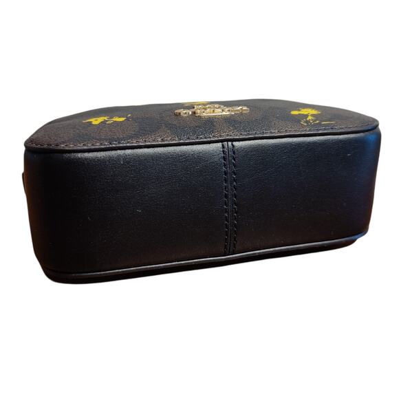 Limited Ed Coach X Peanuts Mini Serena Crossbody Signature Canvas w/ Woodstock - Picture 8 of 11